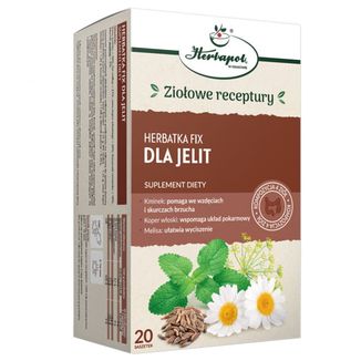 Herbapol Dla Jelit, herbatka fix, 2 g x 20 saszetek - zdjęcie produktu