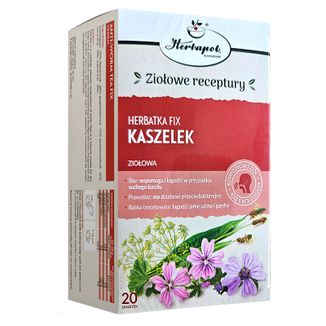 Herbapol Kaszelek, herbatka fix ziołowa, 2 g x 20 saszetek - zdjęcie produktu