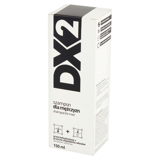 DX2, szampon dla mężczyzn, przeciwłupieżowy i przeciw wypadaniu włosów, 150 ml - zdjęcie produktu