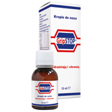 Grip Stop, krople ochronne do nosa, 15 ml - miniaturka zdjęcia produktu