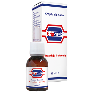 Grip Stop, krople ochronne do nosa, 15 ml - zdjęcie produktu