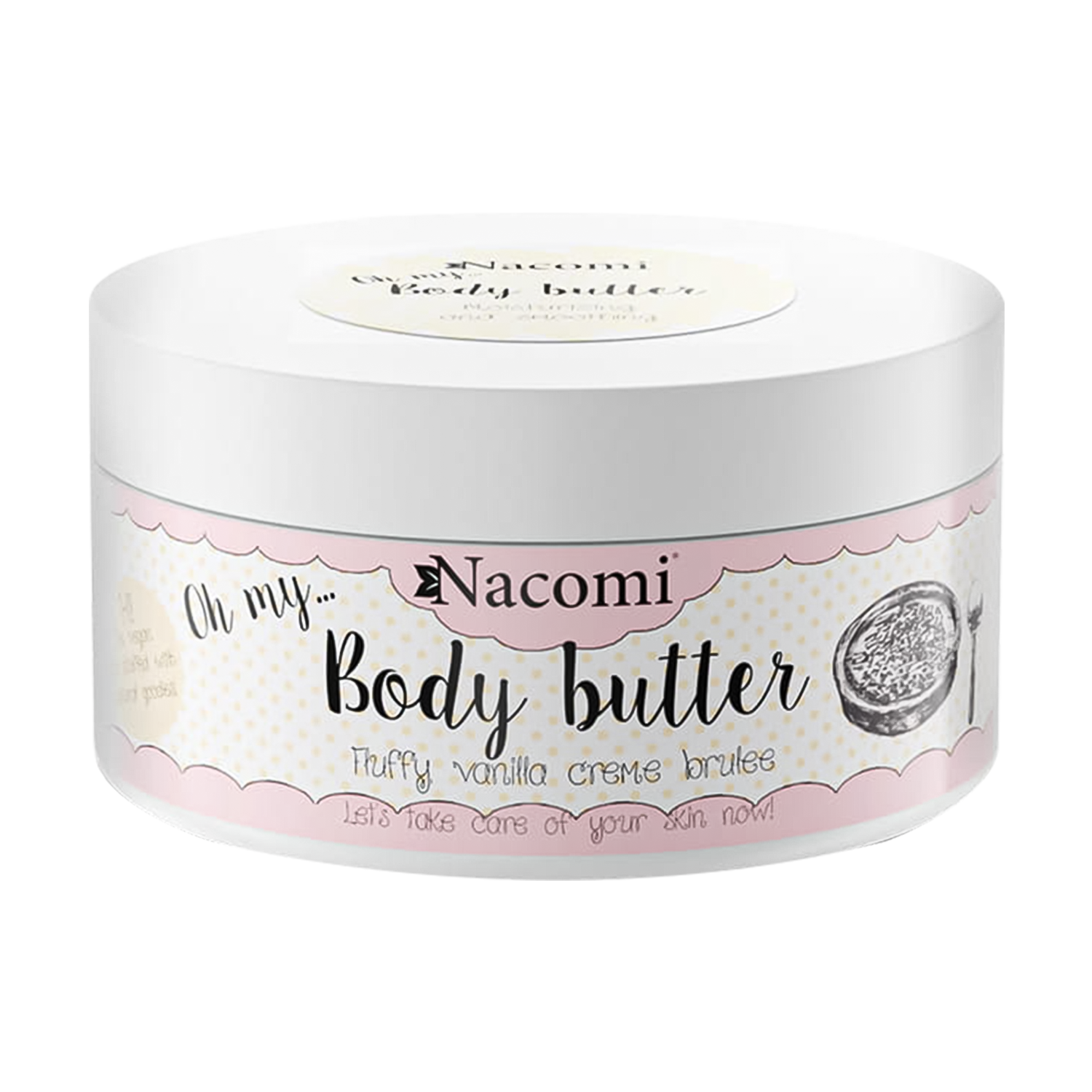 Nieznana Nacomi, masło do ciała, waniliowe Creme Brulee, 100 g — Składniki i ocena