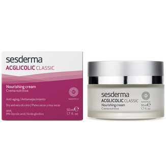 Sesderma Acglicolic Classic, odżywczy krem do twarzy, 50 ml - zdjęcie produktu