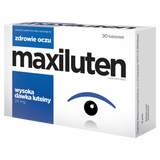 Maxiluten, luteina 24 mg, 30 tabletek USZKODZONE OPAKOWANIE - miniaturka zdjęcia produktu