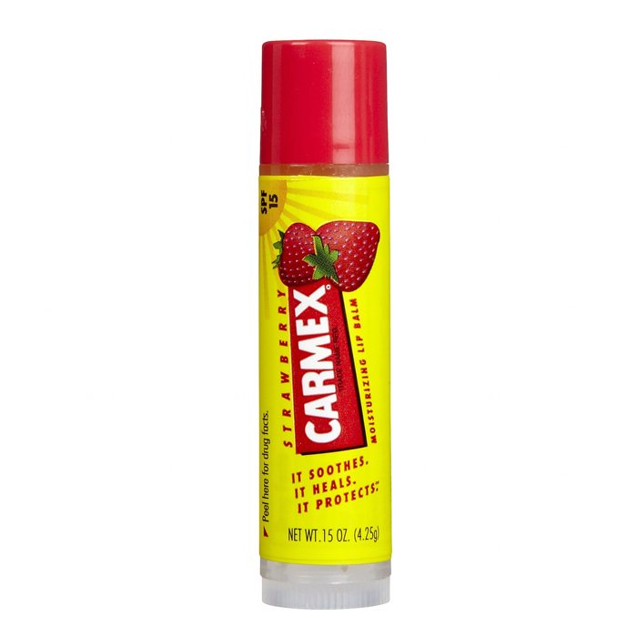 Carmex Carmex Strawberry, nawilżający balsam do ust w sztyfcie, SPF 15, 4,25 g
