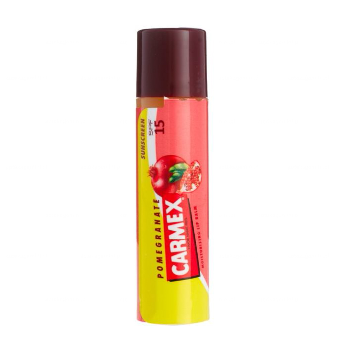 Carmex Carmex Pomegranate, intensiv feuchtigkeitsspendend Lotion für die Lippen, Stift, SPF 15, 4,25 g — Inhaltsstoffe und Bewertung
