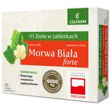 Zioła w tabletkach Morwa Biała Forte, 30 tabletek - miniaturka zdjęcia produktu
