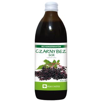 Alter Medica Czarny Bez, sok, 500 ml - zdjęcie produktu