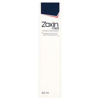 Zoxin-med 20 mg/ ml, szampon leczniczy przeciwłupieżowy, 60 ml - zdjęcie produktu