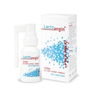 Lactoangin, spray do jamy ustnej i gardła od 3 roku, 30 g - zdjęcie produktu