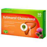 Herbapol Sylimarol Cholesterol, 30 kapsułek - miniaturka zdjęcia produktu