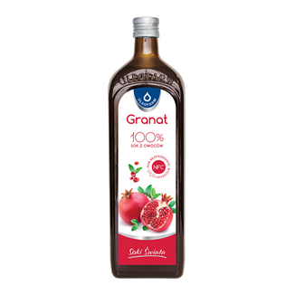 Oleofarm Soki Świata Granat, 100% sok z owoców, 980 ml - zdjęcie produktu