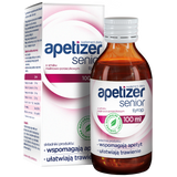 Apetizer Senior, syrop, smak malinowo-porzeczkowy, 100 ml - miniaturka zdjęcia produktu