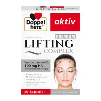 Doppelherz aktiv Lifting Complex Premium, 30 kapsułek USZKODZONE OPAKOWANIE - zdjęcie produktu