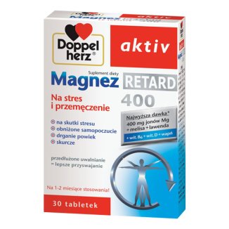 Doppelherz aktiv Na stres i przemęczenie, 30 tabletek - 2 Doppelherz aktiv Na stres i przemęczenie, 30 tabletek - 2 - zdjęcie produktu