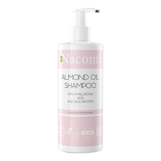 Nacomi, szampon nawilżający z olejkiem migdałowym, 250 ml - zdjęcie produktu