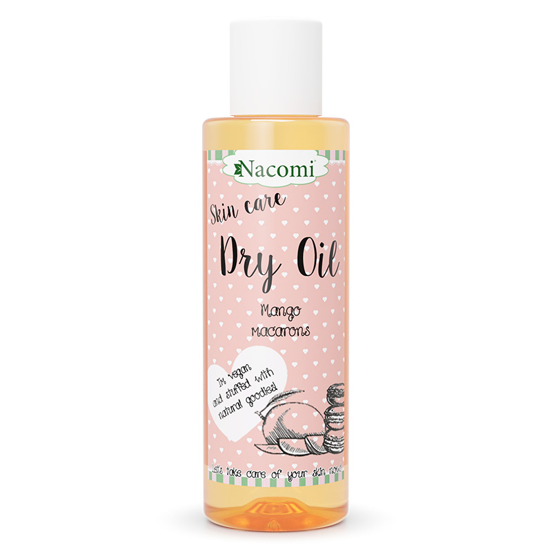Nieznana Nacomi, olejek do ciała, ujędrniający, Mango Macarons, 150 ml