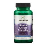 Swanson Multi-Mineral Citrate Complex, kompleks cytrynianów, 60 kapsułek - miniaturka zdjęcia produktu