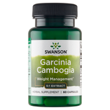 Swanson Garcinia Cambogia extract, tamaryndowiec malabarski, 60 kapsułek - miniaturka zdjęcia produktu