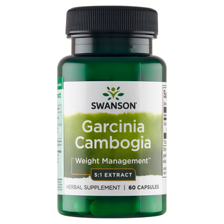Swanson Garcinia Cambogia extract, tamaryndowiec malabarski, 60 kapsułek - zdjęcie produktu