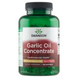 Swanson Garlic Oil Concentrate, olej czosnkowy, 500 kapsułek żelowych - miniaturka zdjęcia produktu