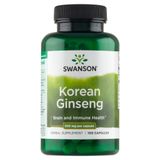 Swanson Korean Ginseng, żeń-szeń koreański, 100 kapsułek - miniaturka zdjęcia produktu