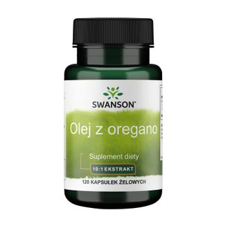 Swanson Oregano Oil, olej z oregano ekstrakt, 120 kapsułek żelowych - zdjęcie produktu