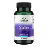 Swanson Selenium, selen 100 µg, 200 kapsułek USZKODZONE OPAKOWANIE - miniaturka zdjęcia produktu