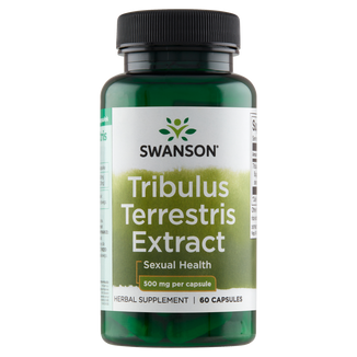 Swanson Tribulus Terrestris Extract, buzdyganek, 60 kapsułek - zdjęcie produktu