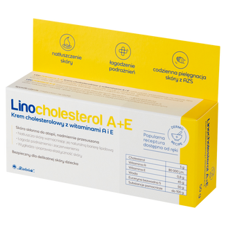 Linocholesterol A+E, krem cholesterolowy z witaminami A i E, 50 g - zdjęcie produktu