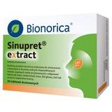 Sinupret Extract, 20 tabletek drażowanych - miniaturka zdjęcia produktu