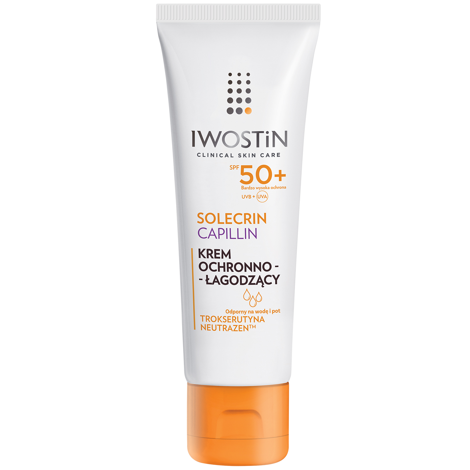 Iwostin Iwostin Solecrin Capillin, krem ochronno-łagodzący, skóra naczynkowa i nadreaktywna, SPF 50+, 50 ml — Składniki i ocena
