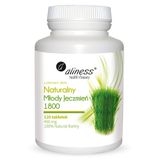 Aliness Naturalny Młody Jęczmień 1800, 120 tabletek - miniaturka zdjęcia produktu
