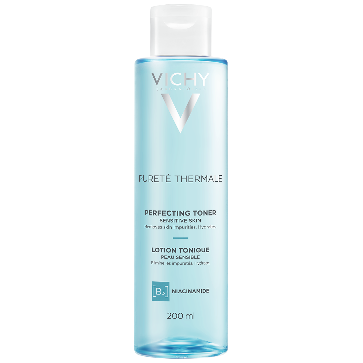 Vichy Vichy Purete Thermale, Tonikum erfrischend, für die Haut empfindlich, 200 ml — Inhaltsstoffe und Bewertung