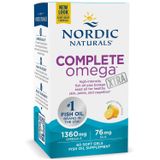 Nordic Naturals Complete Omega Xtra, smak cytrynowy, 60 kapsułek - miniaturka zdjęcia produktu