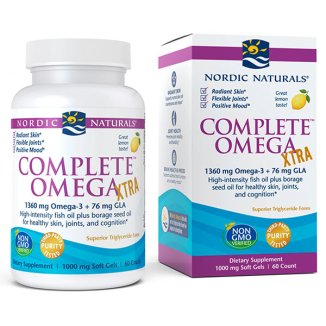 Nordic Naturals Complete Omega Xtra, Omega-3 1360 mg, 60 kapsułek - zdjęcie produktu