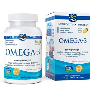 Nordic Naturals Omega-3, smak cytrynowy, 60 kapsułek USZKODZONE OPAKOWANIE - zdjęcie produktu