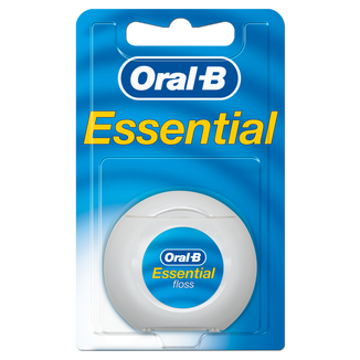 Oral-B Essential Floss, nić dentystyczna, woskowana, miętowa, 50 m - zdjęcie produktu