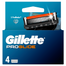 Gillette Fusion Proglide Manual, wkłady wymienne, 4 sztuki USZKODZONE OPAKOWANIE - miniaturka  zdjęcia produktu