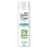 Gillette Satin Care, żel do golenia, Sensitive Skin, 200 ml - miniaturka zdjęcia produktu