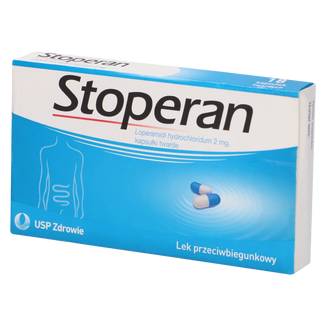 Stoperan 2 mg, 18 kapsułek USZKODZONE OPAKOWANIE - zdjęcie produktu