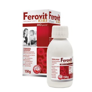 Ferovit Kids Bio Special, płyn, 150 g - zdjęcie produktu