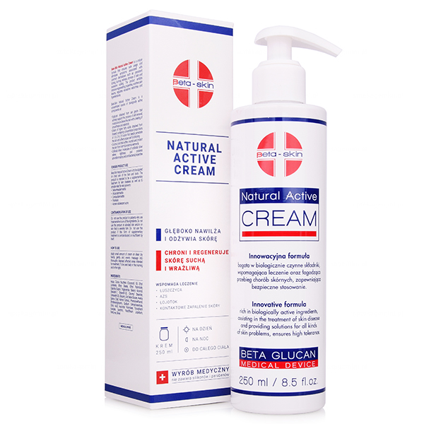 Beta Skin Beta-Skin Natural Active Cream, krem do ciała, 250 ml