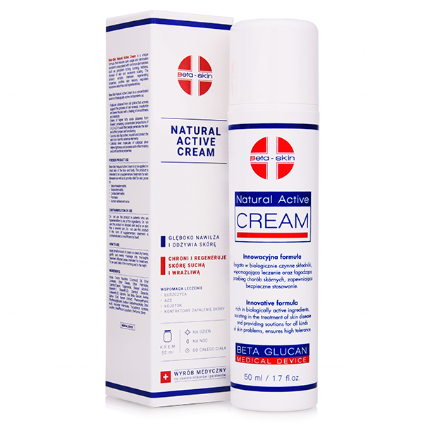 Beta Skin Beta-Skin Natural Active Cream, krem do ciała, 50 ml