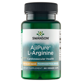Swanson AjiPure L-Arginine, L-arginina 500 mg, 60 kapsułek wegetariańskich - miniaturka zdjęcia produktu