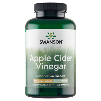 Swanson Apple Cider Vinegar, ocet jabłkowy, 180 kapsułek - zdjęcie produktu