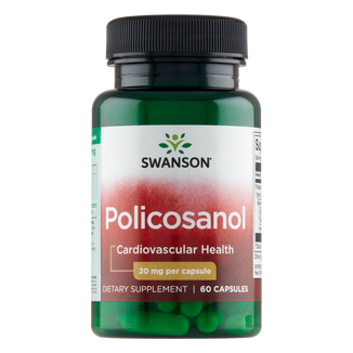 Swanson Polikosanol 20 mg, 60 kapsułek - zdjęcie produktu