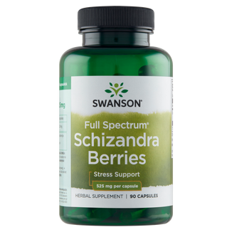 Swanson Full Spectrum Schizandra Berries, cytryniec chiński, 90 kapsułek - zdjęcie produktu