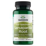 Swanson Sarsaparilla Root, korzeń kolcorośli, 60 kapsułek - miniaturka zdjęcia produktu