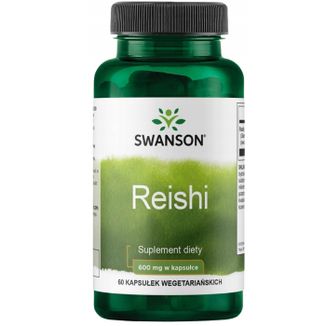 Swanson Reishi Mushroom, 60 kapsułek - zdjęcie produktu
